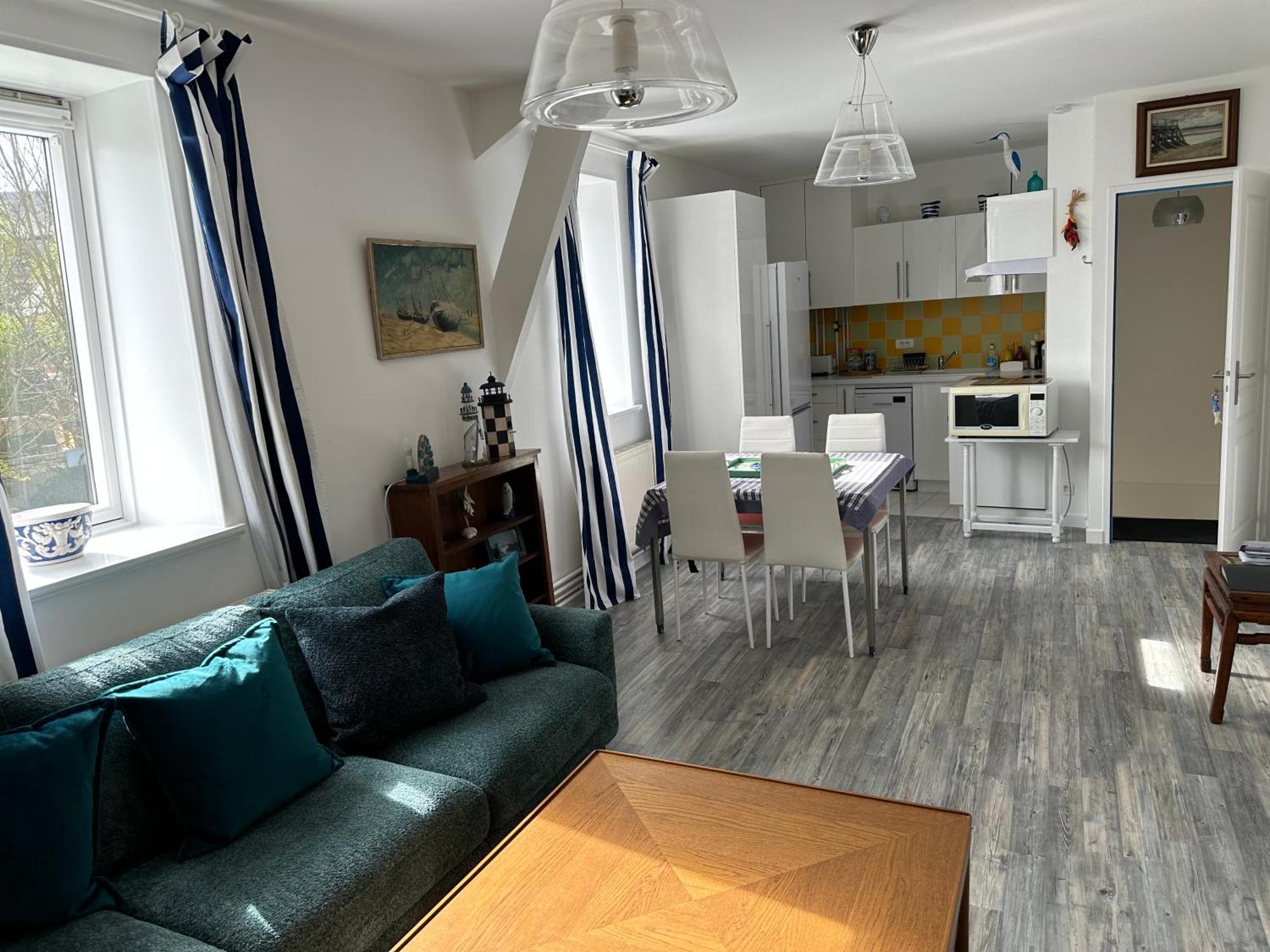 Gite Du Moulin - Appartement Plein Centre Ville - Spacieux 2P - 1Er Etage Maison De Pecheur A 100M De La Plage Le Crotoy Eksteriør bilde