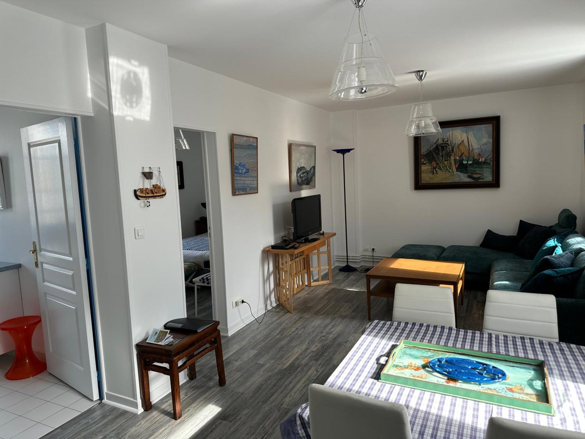 Gite Du Moulin - Appartement Plein Centre Ville - Spacieux 2P - 1Er Etage Maison De Pecheur A 100M De La Plage Le Crotoy Eksteriør bilde